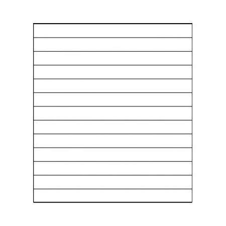 Accuform INKJETLASERJET INSERT SHEETS 8 INCH LMS817 LMS817